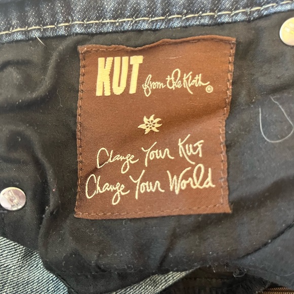 Kut from cloth. Size 10 bootleg. - Picture 4 of 6